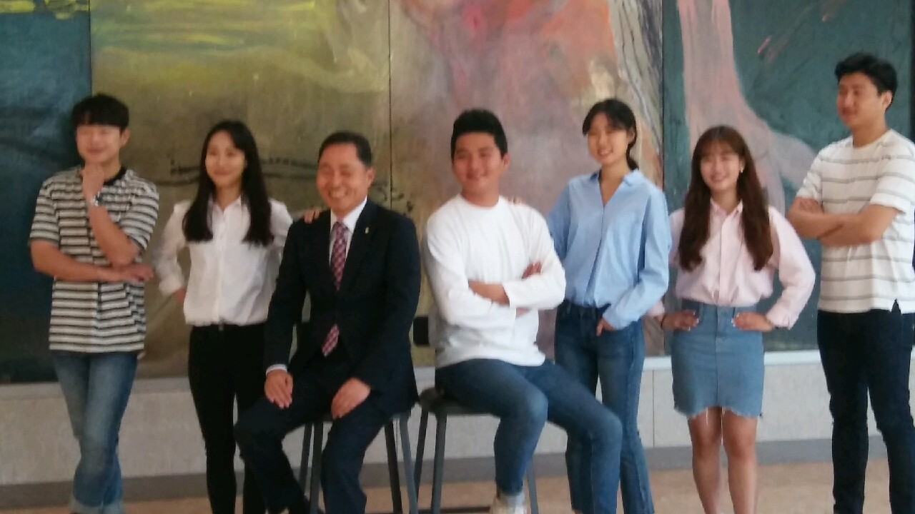 U1대학교 홍보모델들과 함께~!!  입시홍보촬영