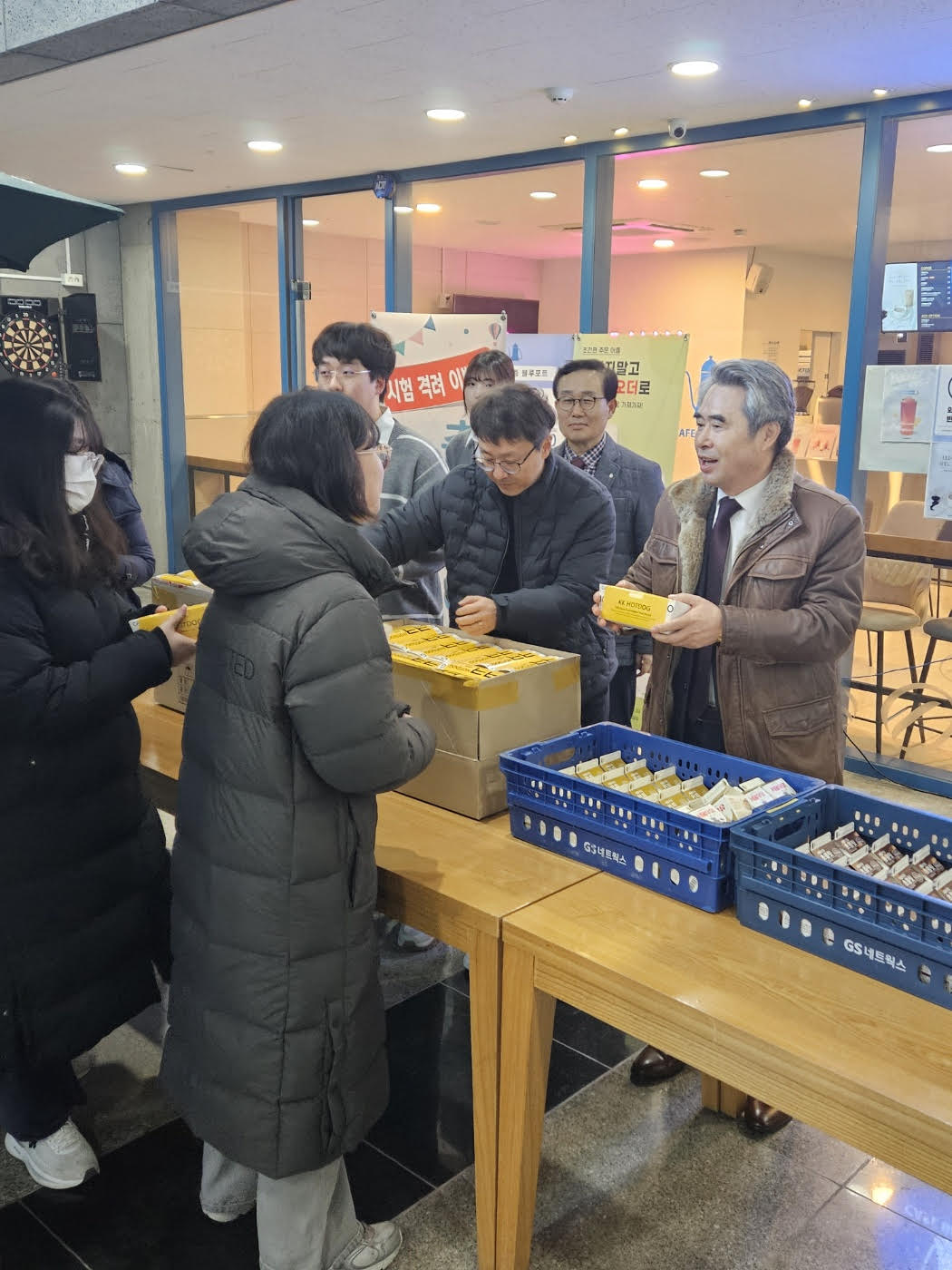 [아산] 기말고사 간식 이벤트 '총장님이 쏜다!'